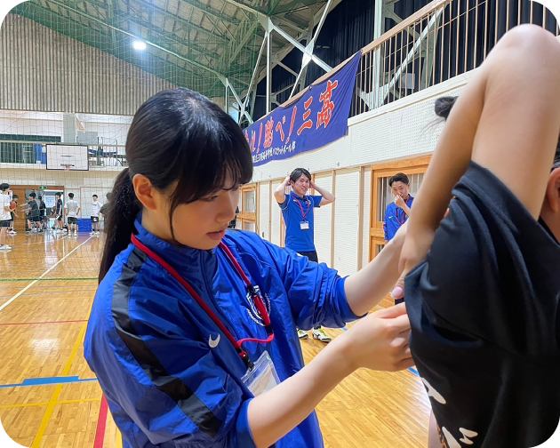 スポーツトレーナー活動